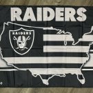 Oakland Raiders Flag 3x5 ft Sports Football Banner Man-Cave Garage