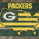 Green Bay Packers Flag 3x5 ft Sports Football Banner Man-Cave Garage