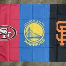 Golden State Warriors 49ers Giants Flag 3x5 ft Banner Man-Cave New