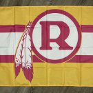 Washington Redskins Retro Style Flag 3x5 ft Sports Banner Man-Cave Garage