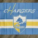 Los Angeles Chargers Retro Style Man-Cave Flag 3x5 ft Sports Banner Garage