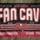 Tampa Bay Buccaneers Fan Cave Flag 3x5 ft Sports Banner Man-Cave Garage