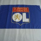 Olympique Lyonnais Flag 3x5ft Banner polyester