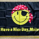 Smile Flag Smile Face Bandana Beer Party Trump Funny Cool Sign USA 3x5'