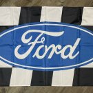 Ford Racing Shelby Cobra SVT Special Vehicle Team Performance Flag 3x5ft Banner