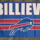 Buffalo Bills Billieve Flag 3x5 ft Blue Sports Banner Man-Cave Garage