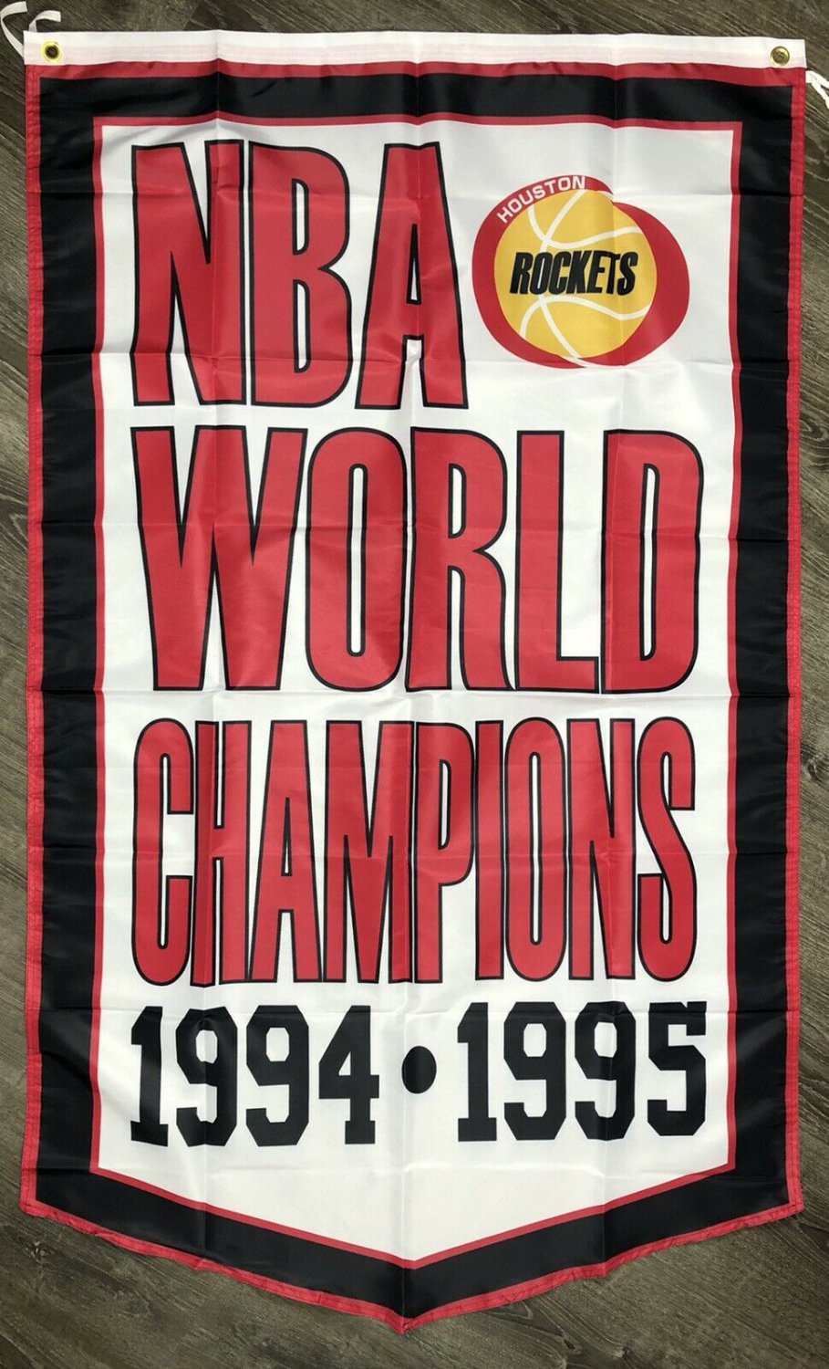 Houston Rockets Championship Flag 3x5ft Basketball Sports Banner Man-Cave