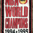 Houston Rockets Championship Flag 3x5ft Basketball Sports Banner Man-Cave