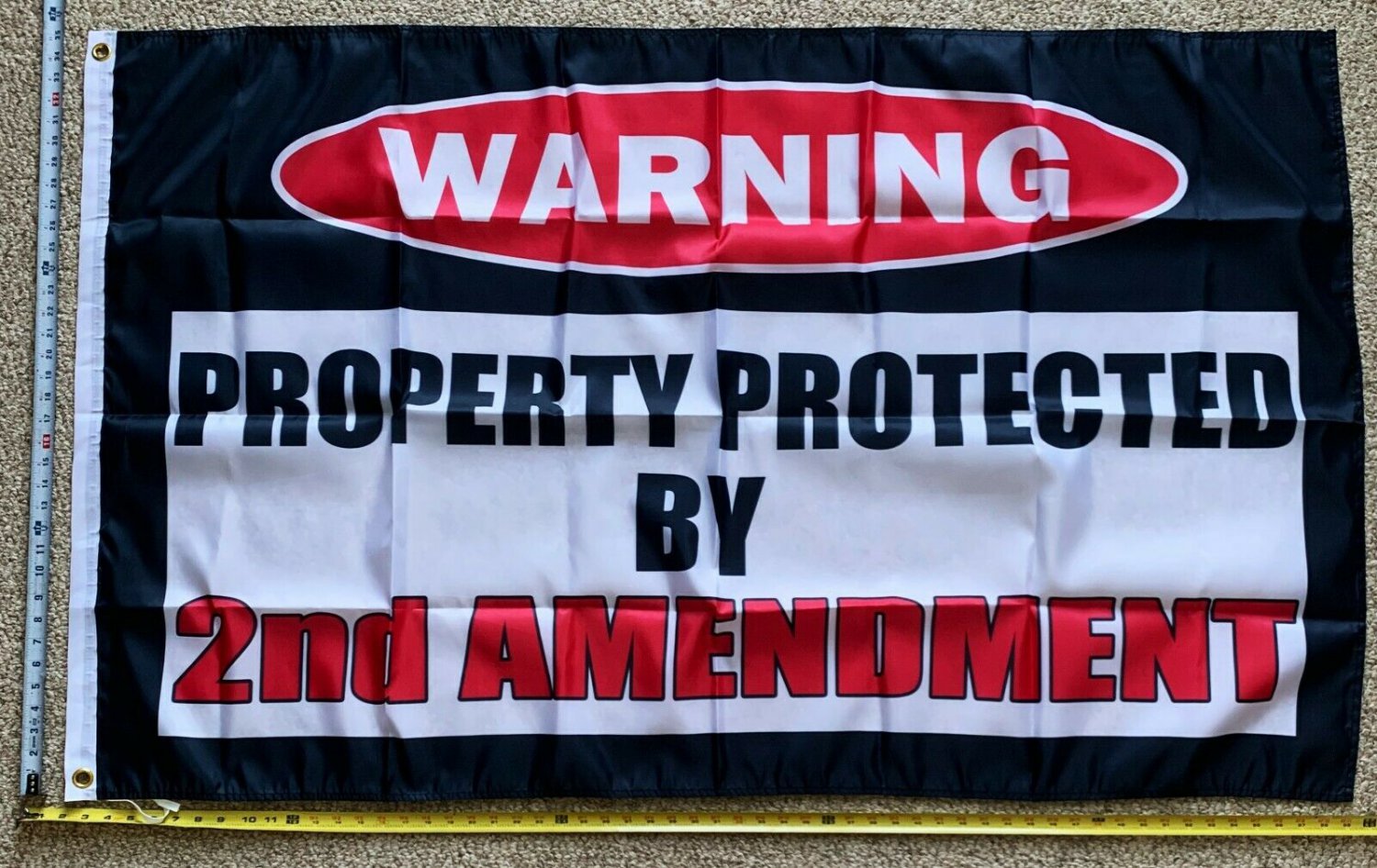 Donald Trump Flag 2nd Amendment Liberty Guns W Desantis USA Sign 3x5'