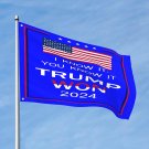 Trump Flag 2024 Patriotic America Flag MAGA Durable Sign Flag 3x5ft