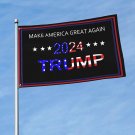 Trump Flags 3x 5ft, 2024 Re-elect President Banner Patriotic America Flag