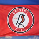 Bristol City Football Club Flag 3x5ft Banner polyester