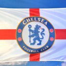 Chelsea Football Club Flag Red White 3x5ft Banner Polyester