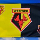Watford F.C. Football Club Flag 3x5ft Banner Polyester