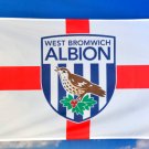 West Bromwich Albion Football Club Flag 3x5ft Banner Polyester