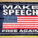 Donald Trump Flag Make Speech Save America Desantis USA Sign 3x5'