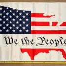 Donald Trump Flag 2024 WE The People White America Desantis USA Sign 3x5'
