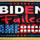 Donald Trump Flag Biden Failed America Black Desantis USA Sign 3x5'