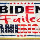 Donald Trump Flag Biden Failed America White Desantis USA Sign 3x5'