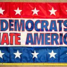 Donald Trump Flag Democrats Hate America Rb Desantis USA Sign 3x5'
