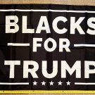 Donald Trump Flag 2024 Blacks Trump B Republican Desantis USA Sign 3x5'