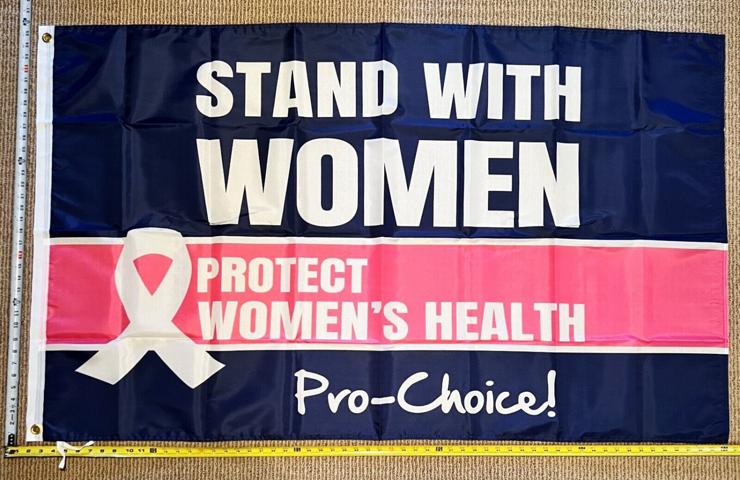 Pro Women Pro Choice Flag Women's Human Rights Stand USA Sign 3x5'