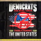 Donald Trump Flag Democrats Virus RB Desantis Republican USA Sign 3x5'