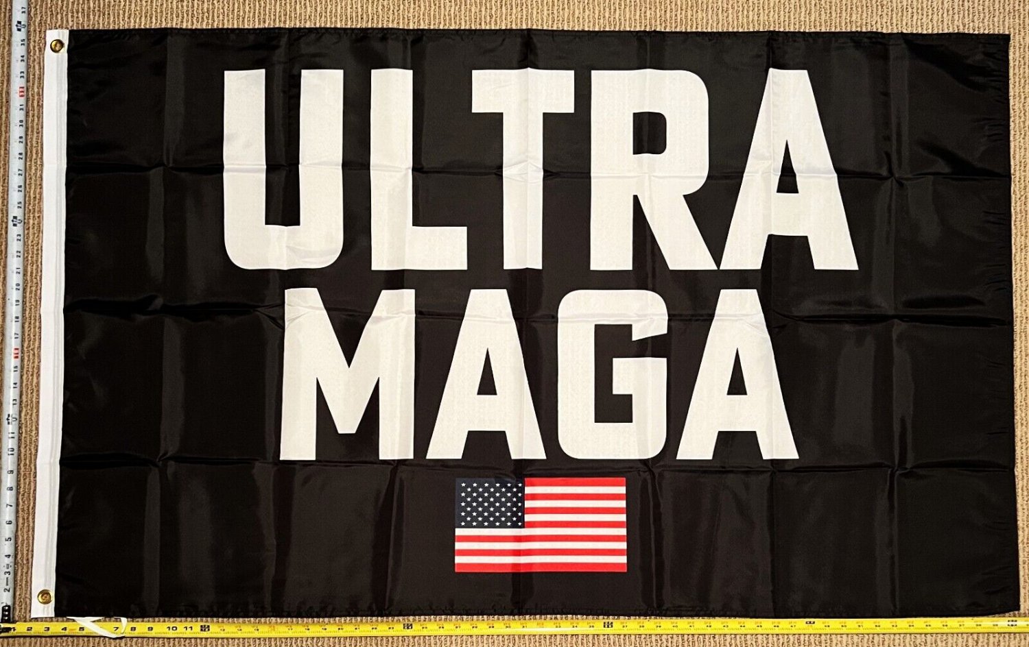 Donald Trump Flag Ultra Maga Black Usa Ameica Desantis USA Sign 3x5'