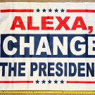 Politics Suck Flag Alexa Change President Trump Biden USA Sign 3x5ft