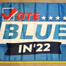 Democrat Flag Vote Blue in 22 Biden Save America USA Sign 3x5'