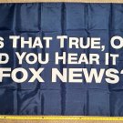 Joe Biden Flag Is It True Or Fox Blue Trump Lost Get Over It USA 3x5'