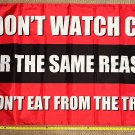 Donald Trump Flag Watch CNN RBB America USA Desantis USA Sign 3x5'