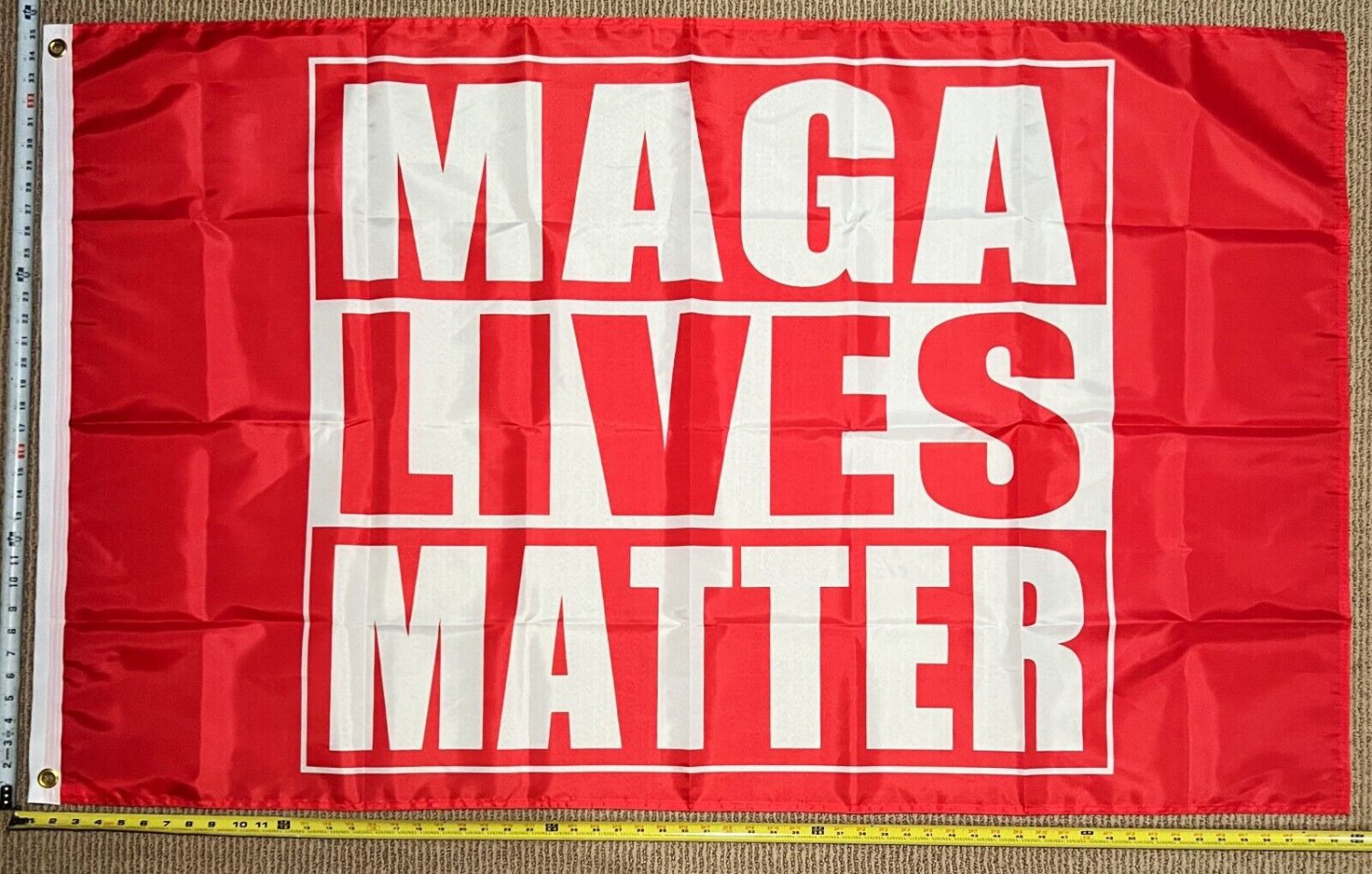 Donald Trump Flag MAGA Lives Matter America Desantis USA Sign 3x5'