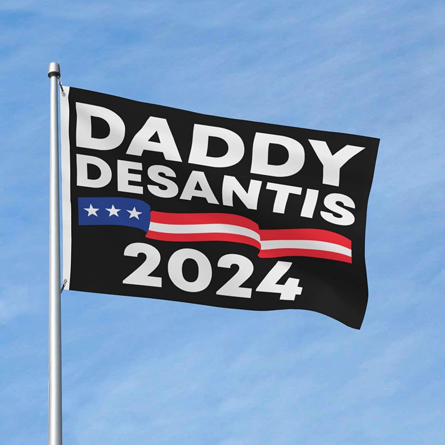 Trump Desantis 2024 Flag Daddy 3X5 Ft