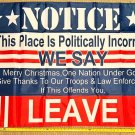 Donald Trump Flag Notice America Desantis Republican USA Sign 3x5'
