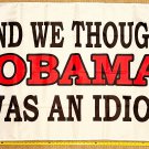 Donald Trump Flag Obama Sucks White Save America Desantis USA Sign 3x5