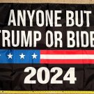 Politics Suck Flag Anyone But Trump or Biden America USA Sign 3x5'