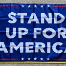 Donald Trump Flag Stand Up For America Blue Desantis USA Sign 3x5'