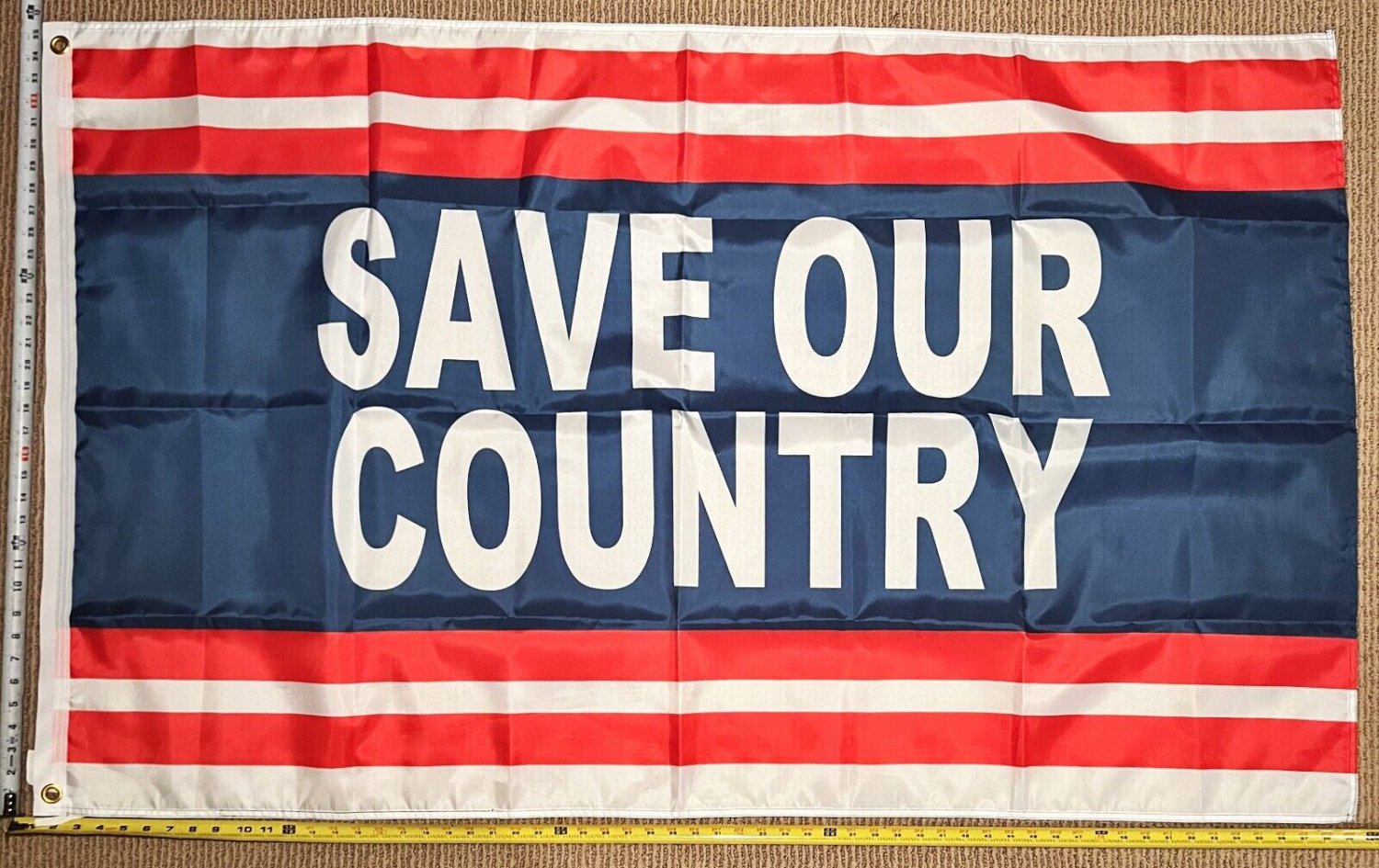 Republican Flag Save Country Blue Trump Desantis America USA Sign 3x5ft