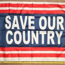 Republican Flag Save Country Blue Trump Desantis America USA Sign 3x5ft