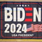 Joe Biden Flag 2024 Blue Biden Harris Equality USA Sign Poster 3x5'