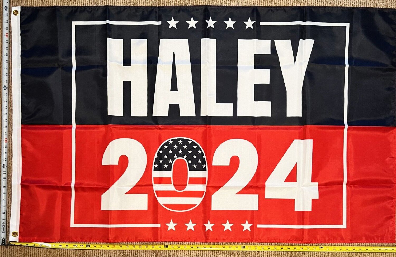 Nikki Haley Flag 2024 Biden America Desantis Republican USA Sign 3x5ft