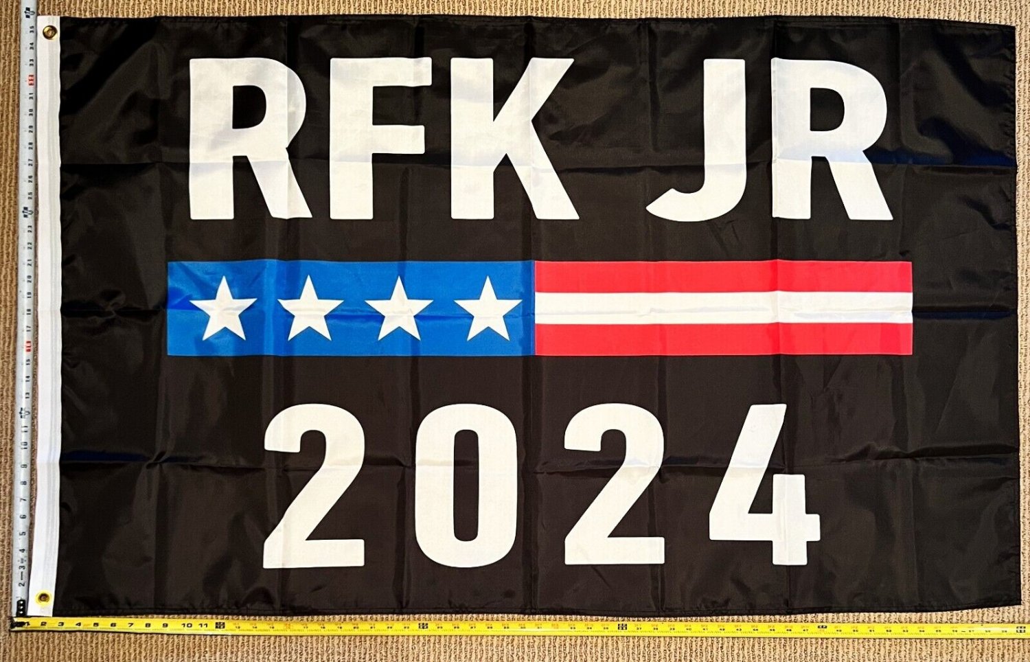 Robert Kennedy Flag RFK JR 2024 Democrat Save America USA Sign 3x5ft