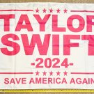 Country Music Flag Taylor Swift 2024 White Combs America Beer Sign 3x5ft