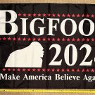 Big Foot Flag Black 2024 Cool Beer Pong Party Funny Busch Sign 3x5'