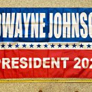 Dwayne Johnson Flag Trump Biden President 2024 Block Sign USA 3x5'