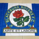 Blackburn Rovers Football Club Flag Blue 3x5ft Banner polyester