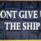 Large 3x5ft Flag Black Dont Give Up The Ship Dorm Man Cave History Navy USA Chesapeake