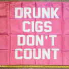 Beer Flag Drunk Cigs Girls Cave College Dorm Banner Sign USA 3x5'