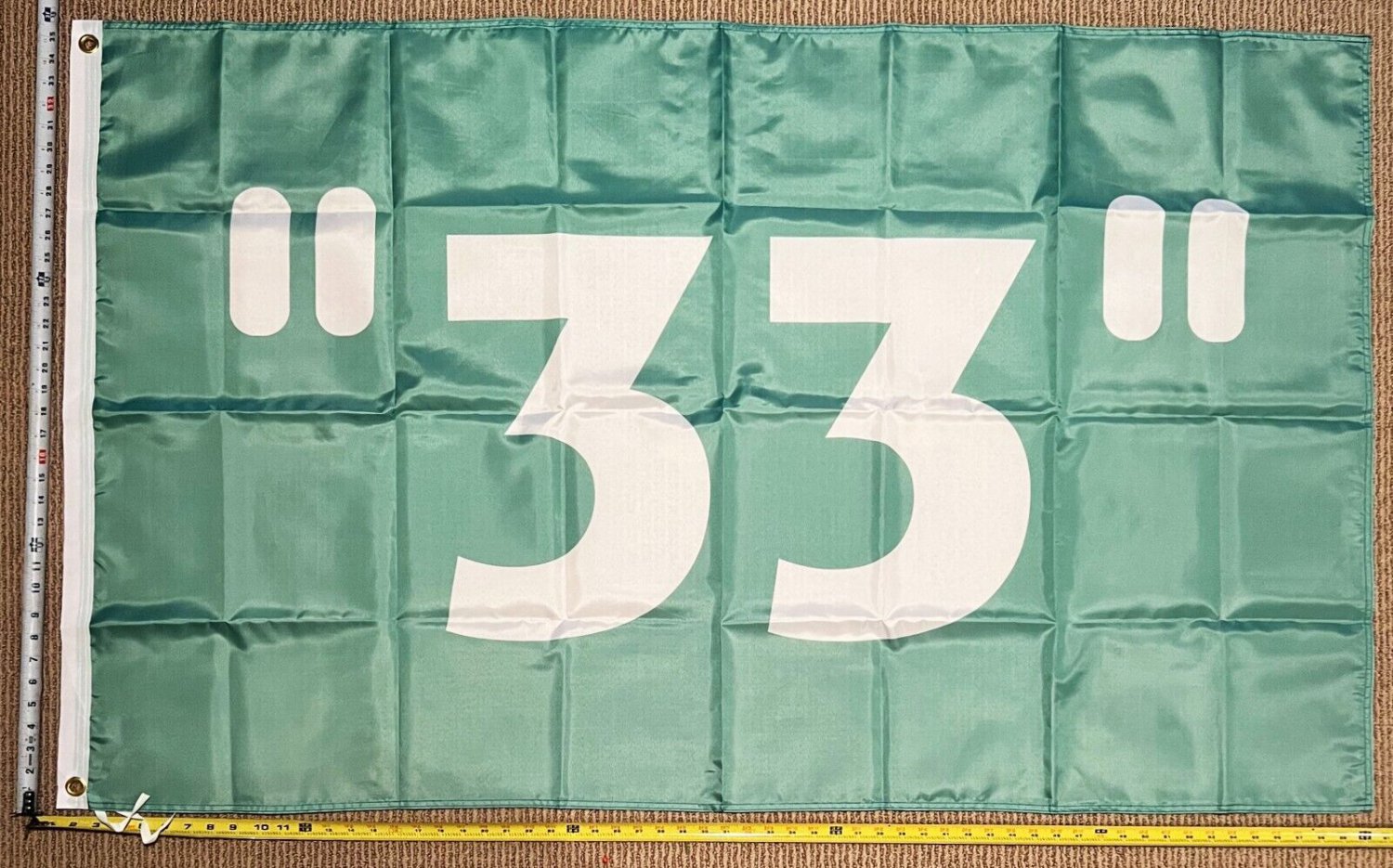 Beer Flag Rolling Rock Man Cave College Dorm Banner Sign USA 3x5'
